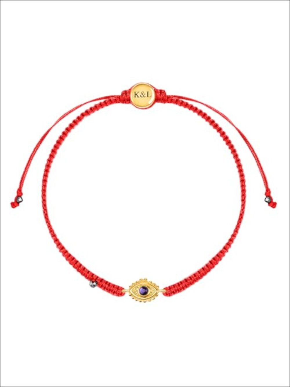 Red String Bracelet for Protection, Evil Eye Charm, Adjustable 5.5"-7.5"